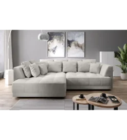 Narożnik z funkcją spania Big Sofa Tiga Box 286 cm z elektrycznie wysuwanym siedziskiem*Wersal