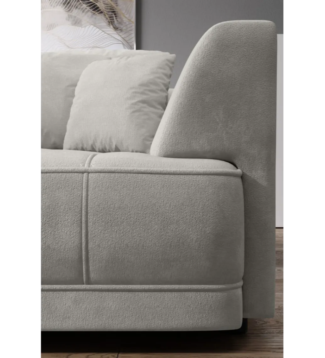Narożnik z funkcją spania Big Sofa Tiga Box 286 cm z elektrycznie wysuwanym siedziskiem*Wersal