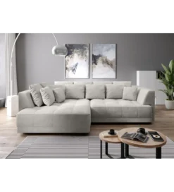 Narożnik z funkcją spania Big Sofa Tiga Box 286 cm z elektrycznie wysuwanym siedziskiem*Wersal