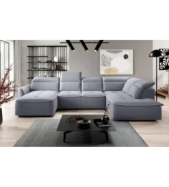 Narożnik z funkcją spania PRESTON Murillo XL 350 cm z elektrycznie wysuwanym siedziskiem*Wersal Outlet