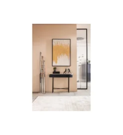 Obraz Abstract 80 cm x 120 cm złoto biały*KDesign Online