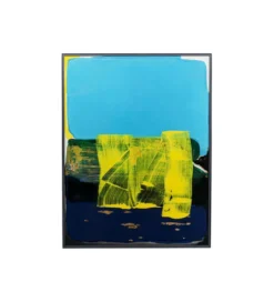 Obraz ABSTRACT HIGH GLOSS BLUE 120 x 160 cm*KDesign Discount