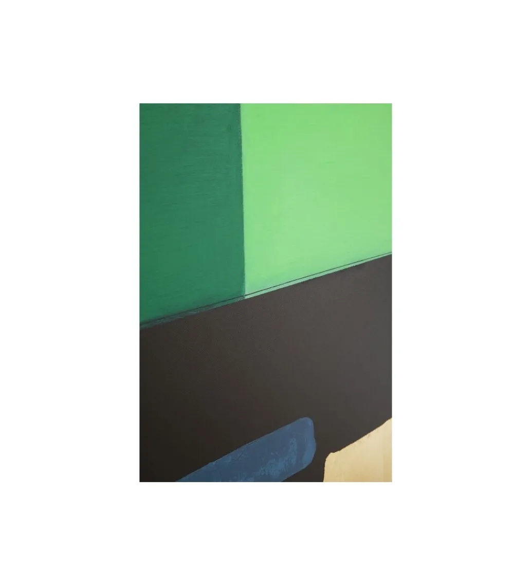 Obraz Abstract Shapes 73 cm x 143 cm zielony*KDesign New