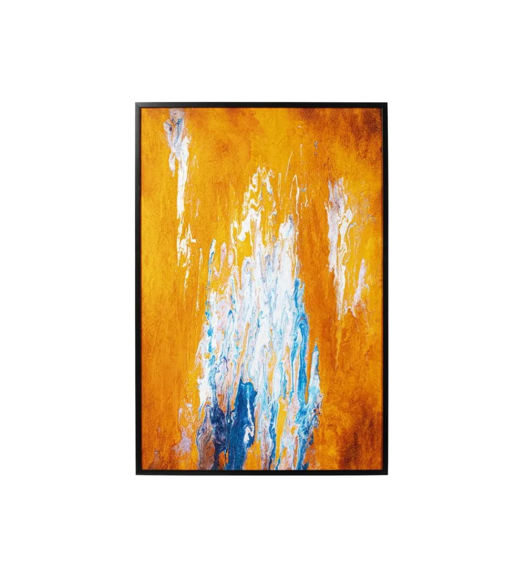 Obraz ARTISTAS 120 x 180 cm pomarańczowy*KDesign Sale
