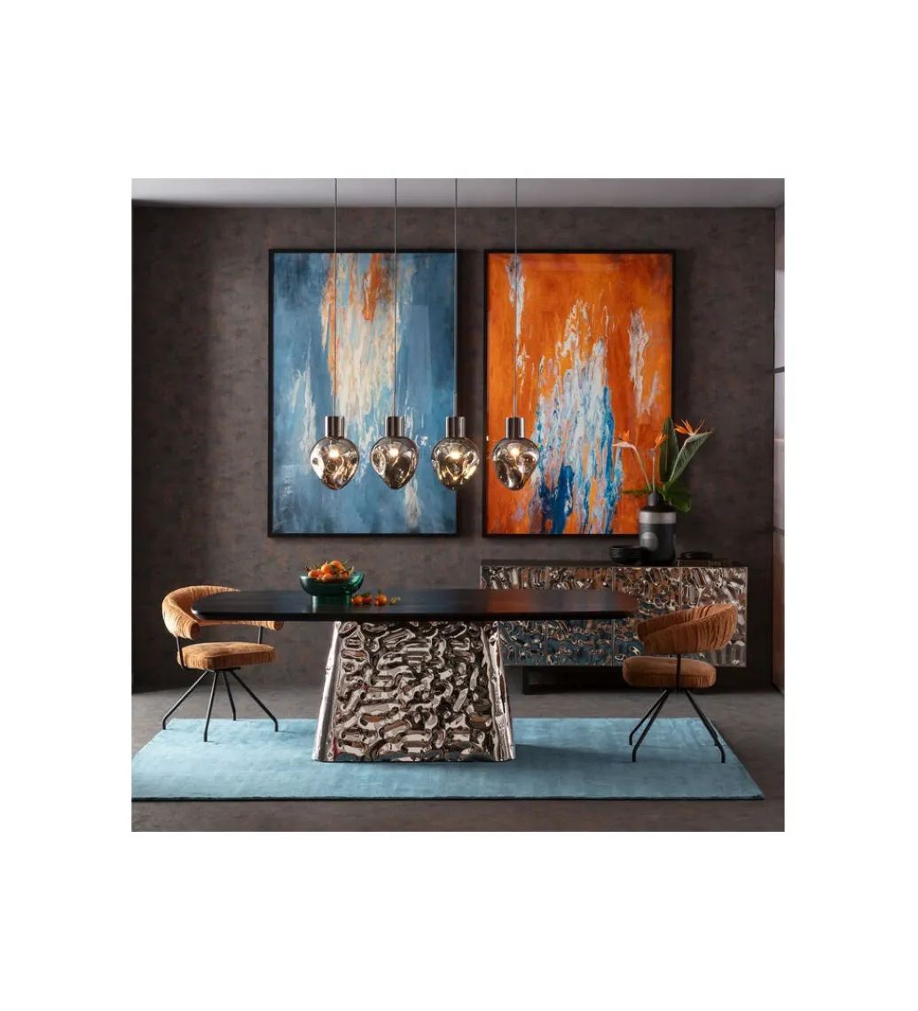 Obraz ARTISTAS 120 x 180 cm pomarańczowy*KDesign Sale