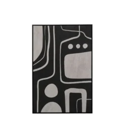 Obraz Artistic Blacky 70 cm x 110 cm czarny*KDesign Discount