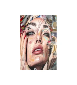 Obraz ARTSY PORTRAIT FRONT 80 x 120 cm szklany*KDesign