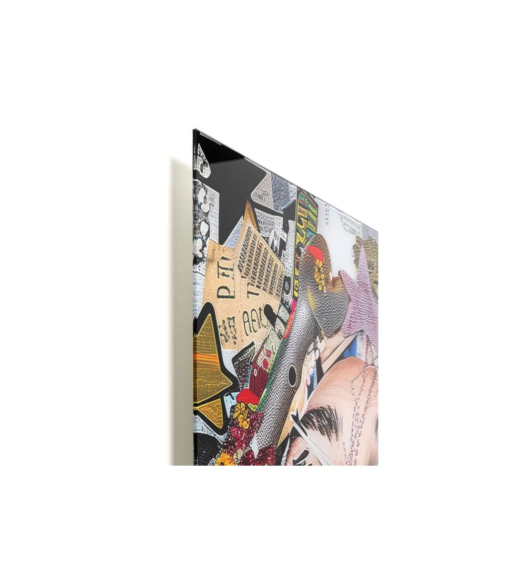 Obraz ARTSY PORTRAIT FRONT 80 x 120 cm szklany*KDesign