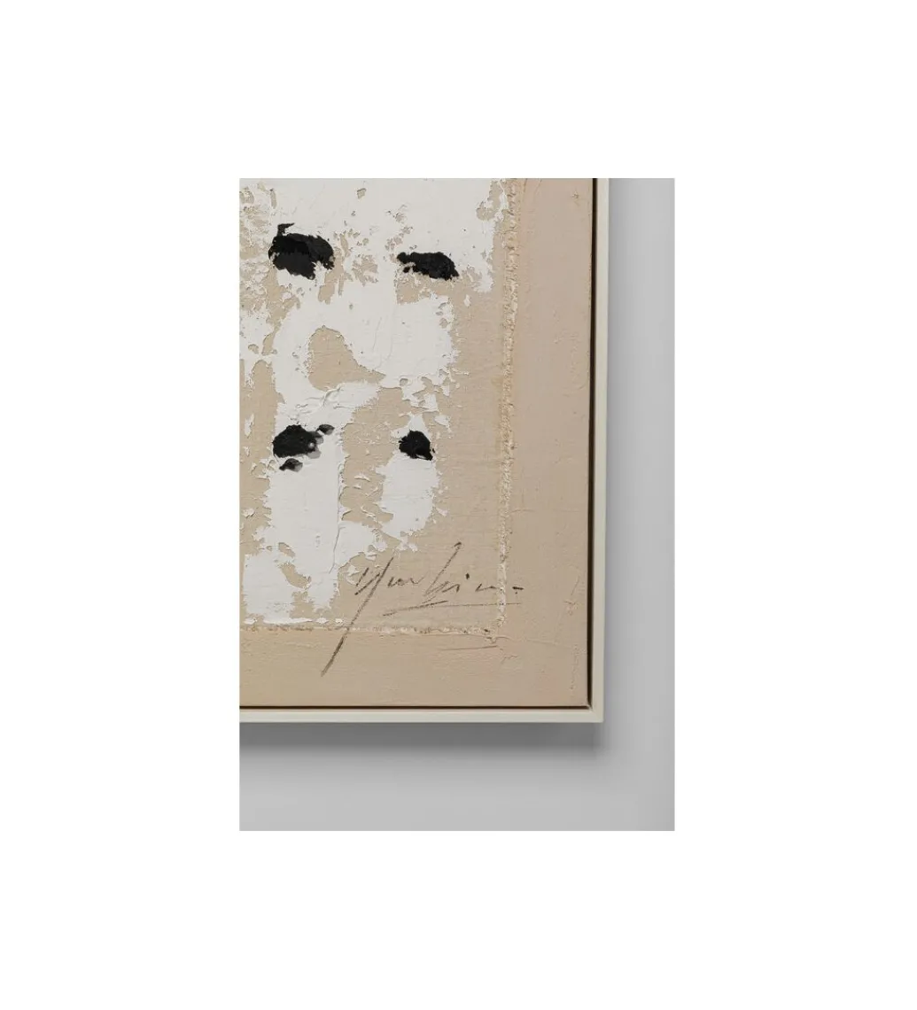 Obraz Creative Dots 120 cm x 120 cm naturalny*KDesign New