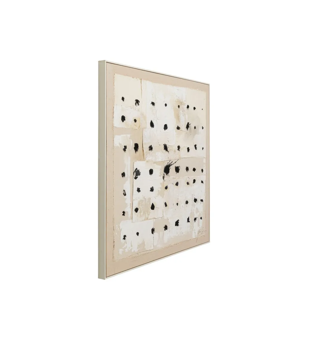 Obraz Creative Dots 120 cm x 120 cm naturalny*KDesign New