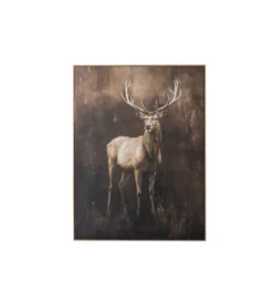Obraz DEER 120 x 80 cm brązowy*J-Line Hot