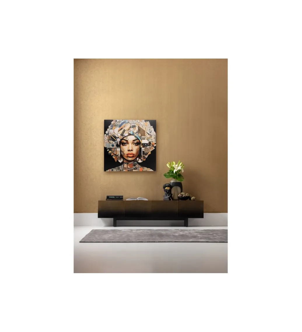 Obraz 3D GEO WOMEN 120 x 120 cm szklany*KDesign New