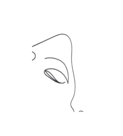 Obraz DRAWING LADY 63 x 93 cm*KDesign Hot