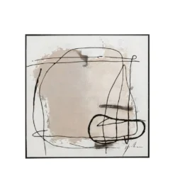 Obraz Dust Grey 100 cm x 100 cm*KDesign