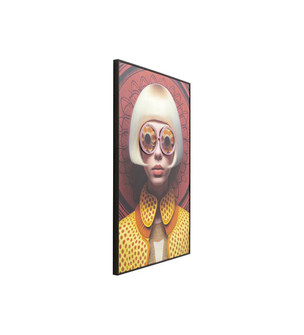 Obraz FANCY BLONDE LADY LED 120 x 80 cm*KDesign Online