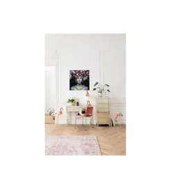 Obraz Flower Art Lady 120 cm x 120 cm*KDesign Discount