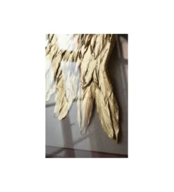 Obraz GOLD WINGS 120 x 120 cm biało złoty*KDesign New