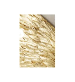 Obraz GOLD WINGS 120 x 120 cm biało złoty*KDesign New