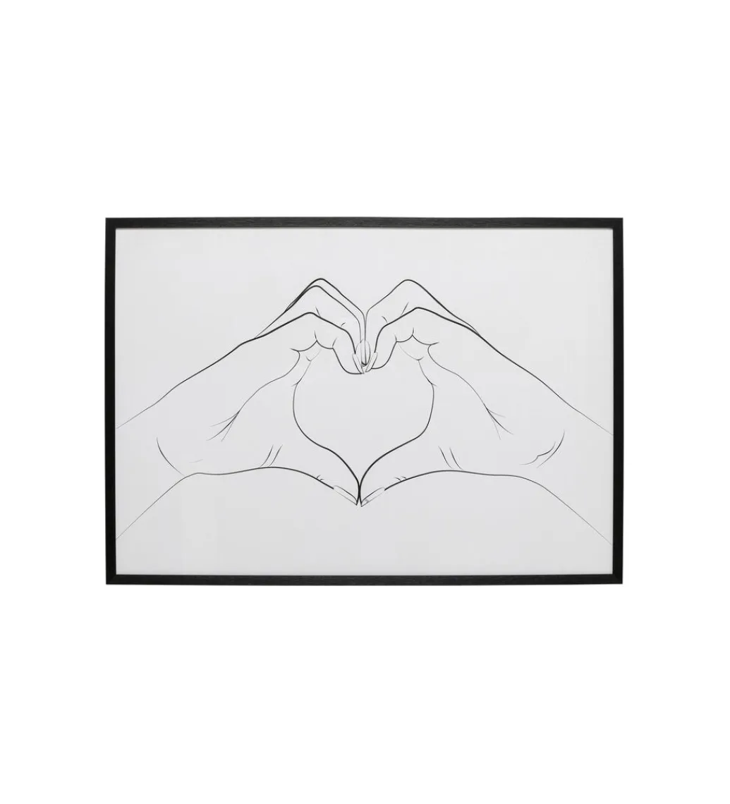 Obraz HEART HANDS 103 x 73 cm*KDesign Best