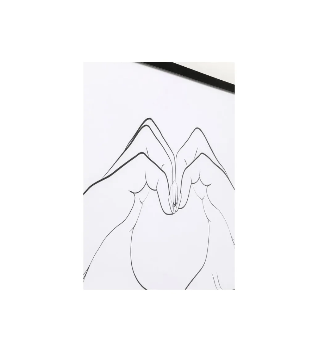 Obraz HEART HANDS 103 x 73 cm*KDesign Best