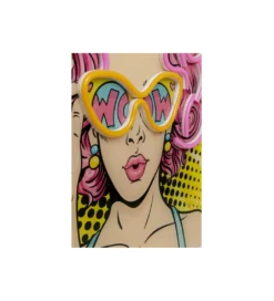 Obraz LED BEAUTY 39 x 39 cm szklany*KDesign Online