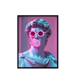 Obraz LED CHEEKY DAVID 80 x 120 cm*KDesign Hot