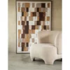 Obraz MOSAIC 152 x 102 cm brązowy*J-Line Outlet