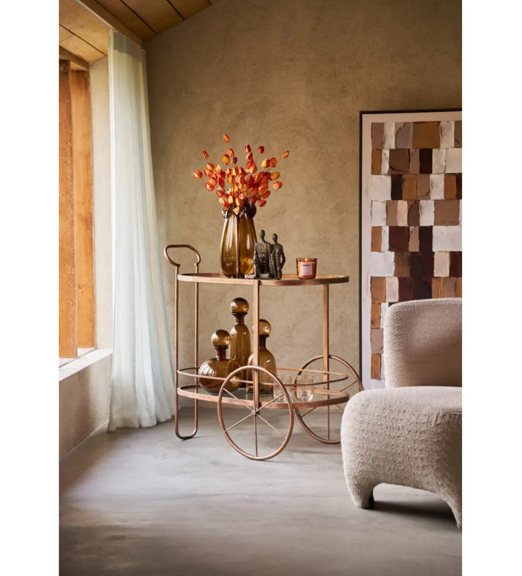 Obraz MOSAIC 152 x 102 cm brązowy*J-Line Outlet