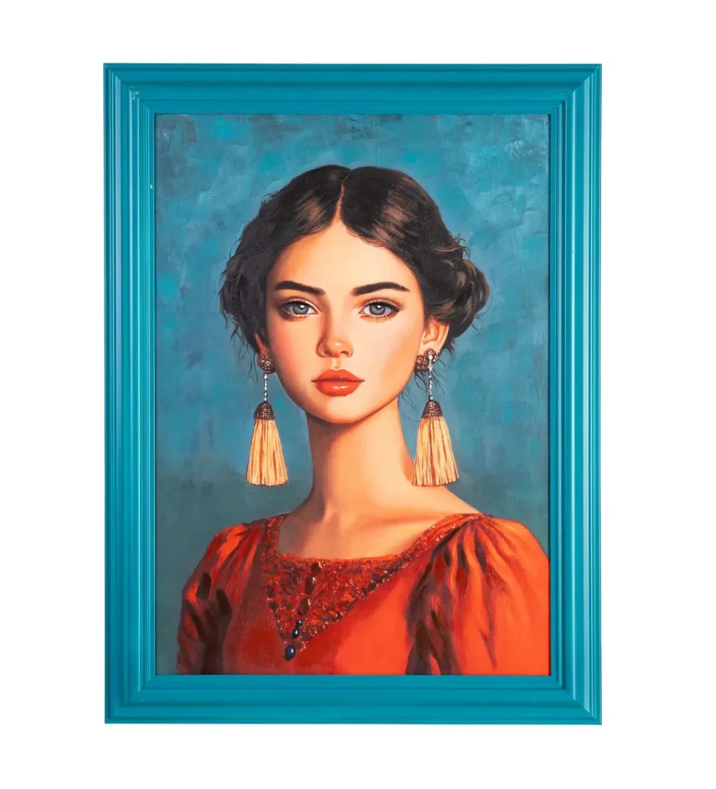 Obraz MUJER AZUL 87 x 117 cm*Zona-Design Online