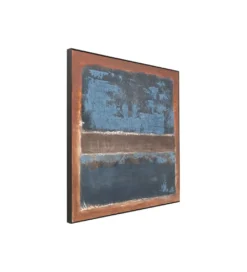 Obraz Silence Blue 120 cm x 120 cm*KDesign Hot