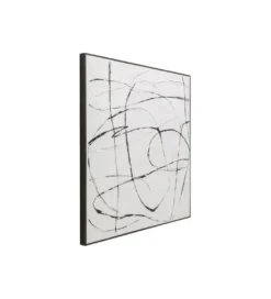 Obraz SKERCH 120 x 120 cm biały*KDesign Clearance