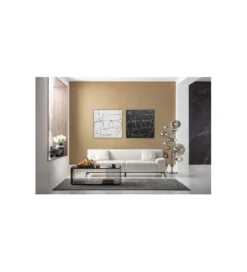 Obraz SKERCH 120 x 120 cm biały*KDesign Clearance