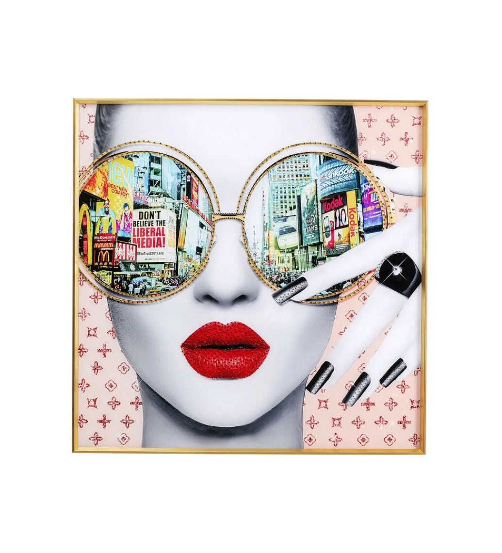 Obraz TIMES SQARE VIEW 120 x 120 cm*KDesign Sale