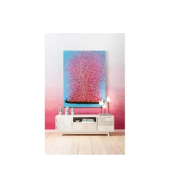 Obraz Touched Flower Boat 80 cm x 100 cm różowy*KDesign Sale