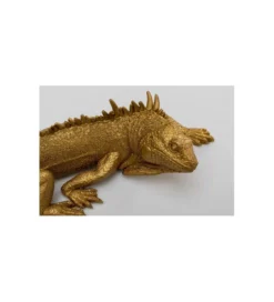 Ozdoba ścienna LIZARD 31 x 11 cm złota*KDesign