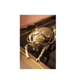 Ozdoba ścienna LONGICORN BEETLE złota*KDesign Online