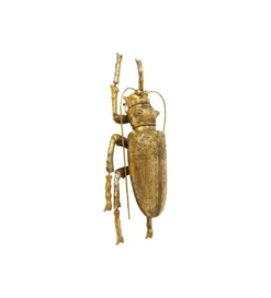 Ozdoba ścienna LONGICORN BEETLE złota*KDesign Online
