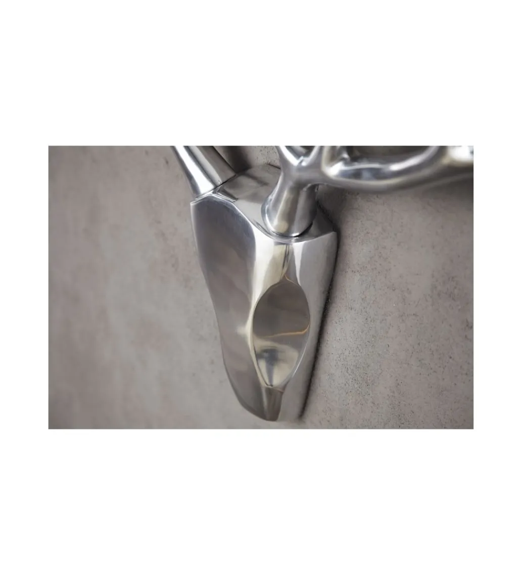 Ozdoba ścienna Rogi Veado Aluminium*Invicta Interior Discount