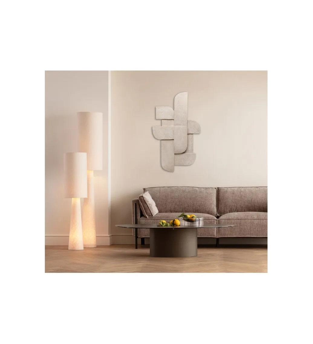 Ozdoba ścienna ROTONDO 100 cm kolor kamienia*KDesign Discount