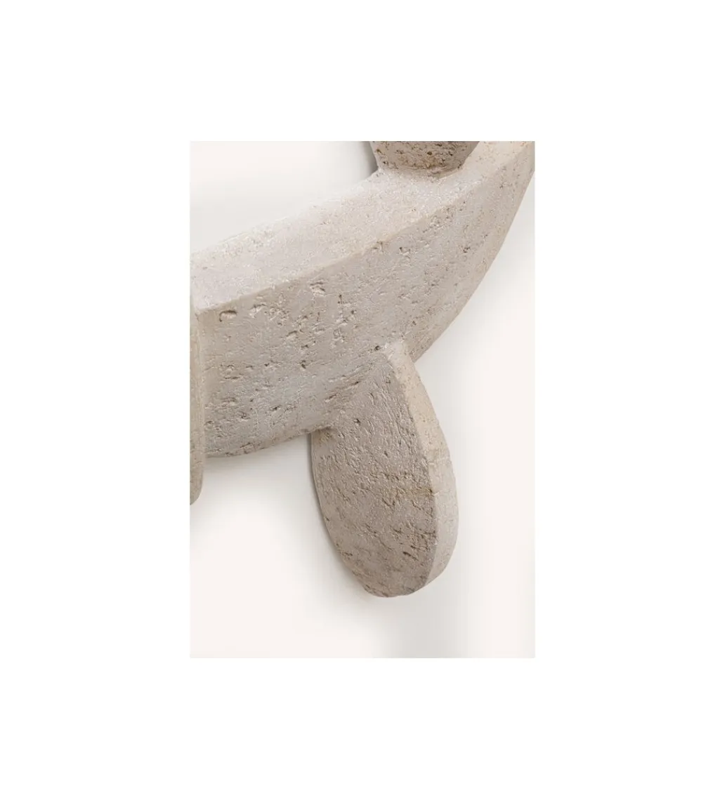 Ozdoba ścienna ROTONDO PEZZI 118 cm beżowa*KDesign Outlet