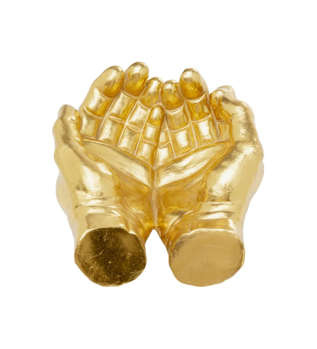 Ozdoba HAND 30 cm złoty*KARE