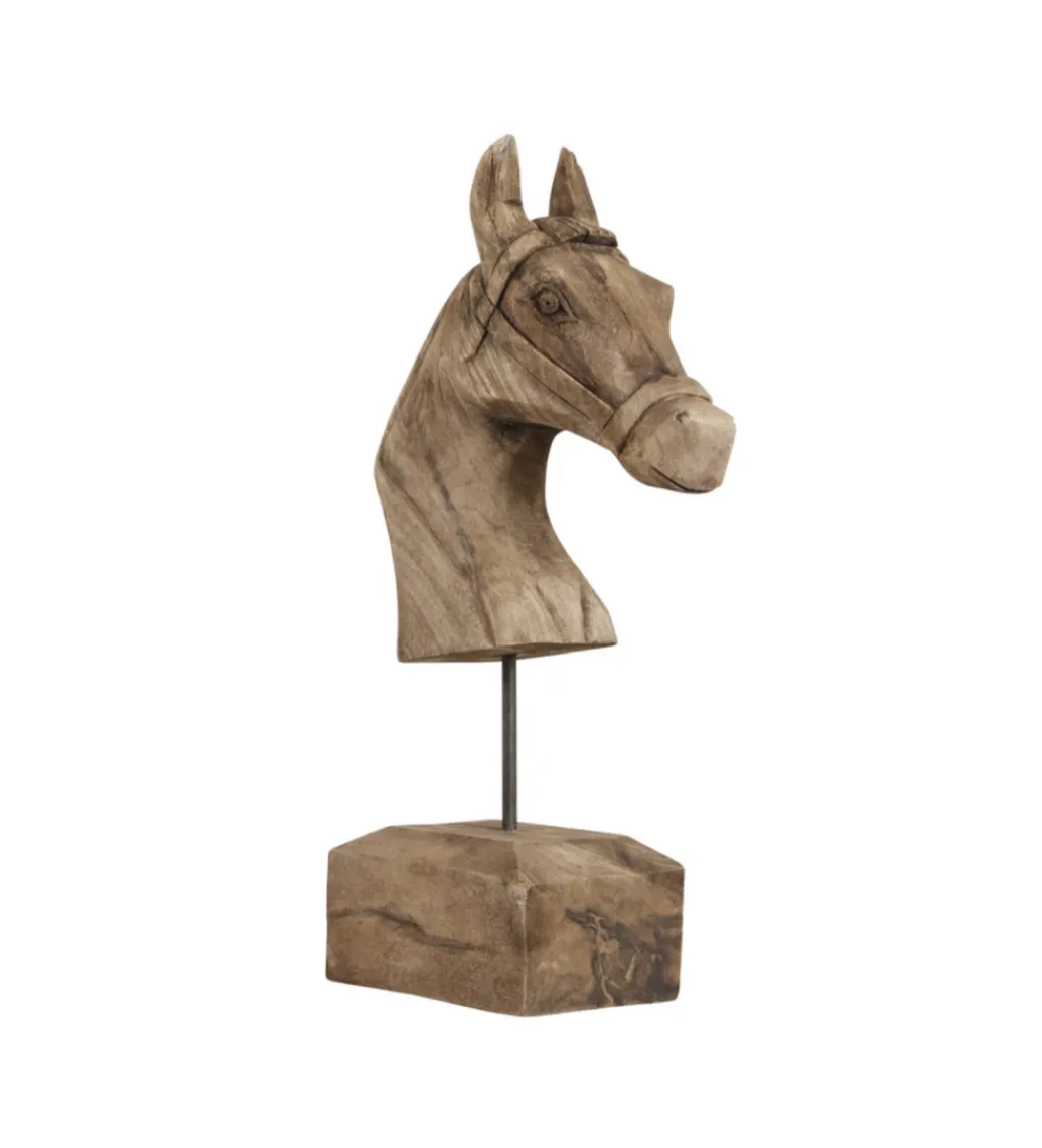 Ozdoba HORSE 48 cm naturalna*L&L Discount