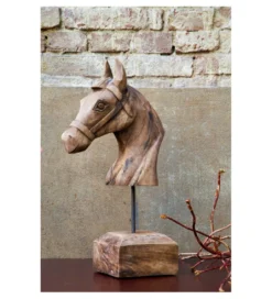 Ozdoba HORSE 48 cm naturalna*L&L Discount