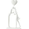 Ozdoba Kiss Heart Balloon biała*J-Line New