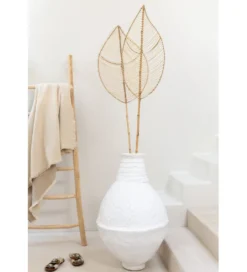 Ozdoba Leaf 200 cm Rattan liść do wazonu*J-Line Best