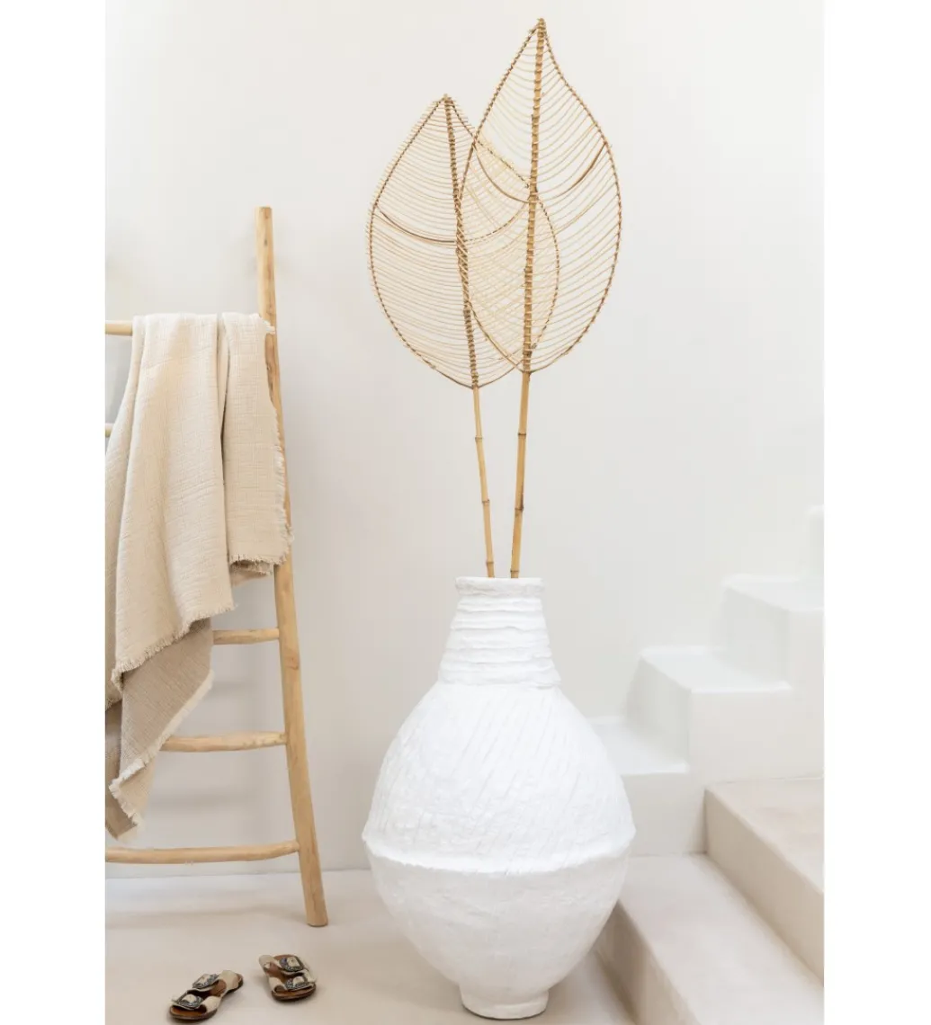 Ozdoba Leaf 200 cm Rattan liść do wazonu*J-Line Best