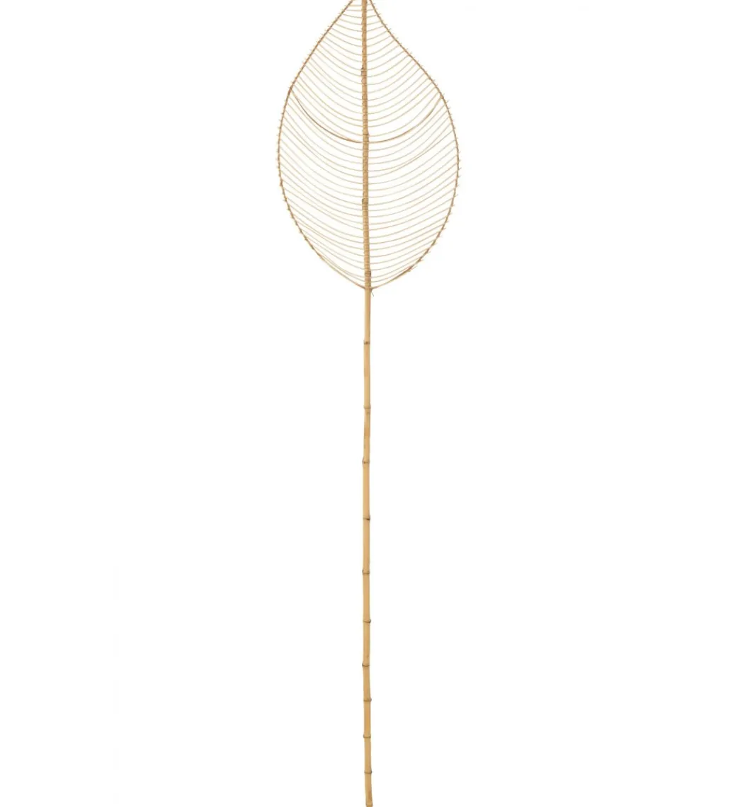 Ozdoba Leaf 200 cm Rattan liść do wazonu*J-Line Best