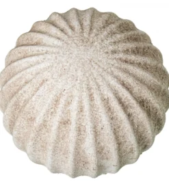 Ozdoba RUSTIC 12 cm ceramiczna kula biała*Exclusivas Best