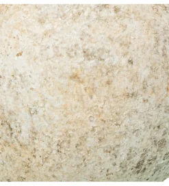 Ozdoba RUSTIC 10 cm ceramiczna kula biała*Exclusivas Best