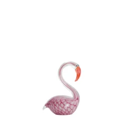 Ozdoba SWAN 17 cm szklana*L&L Best